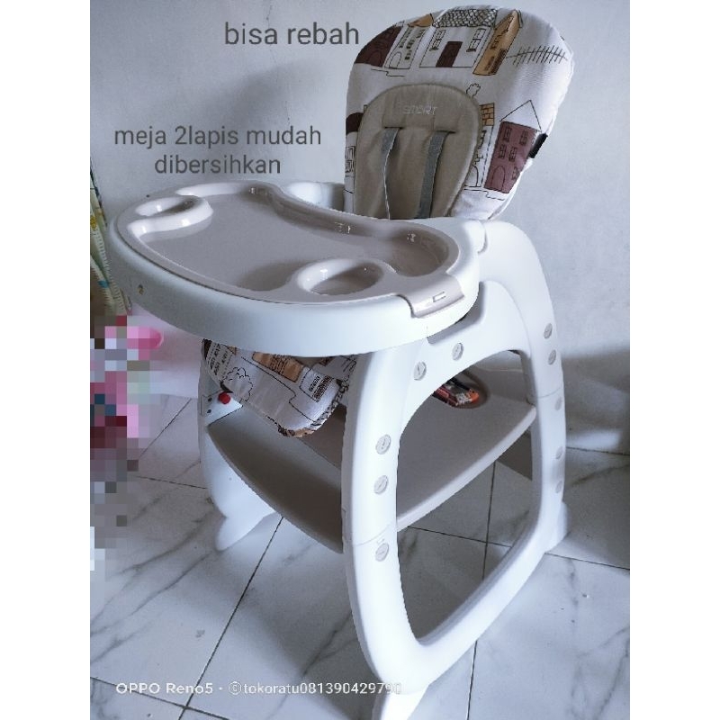 pliko smart kursi makan bayi meja boosterseat hightchair stroller kereta dorong babywalker pushwalke