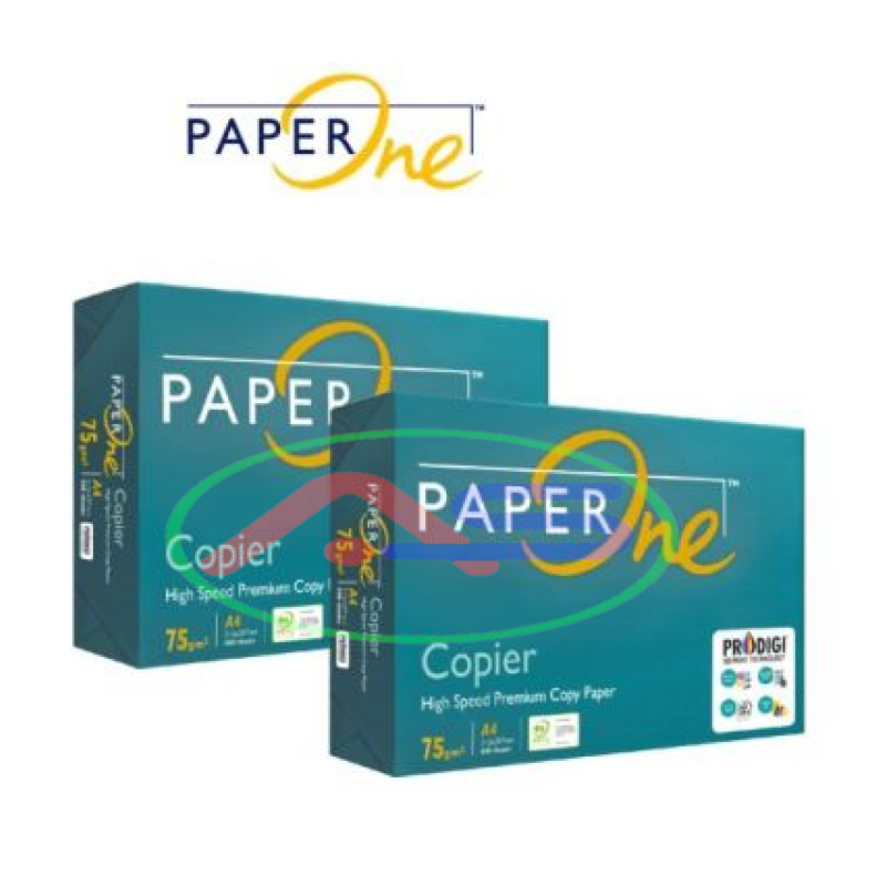 

Kertas print dan fotocopy A4 / F4 paper one 75gram