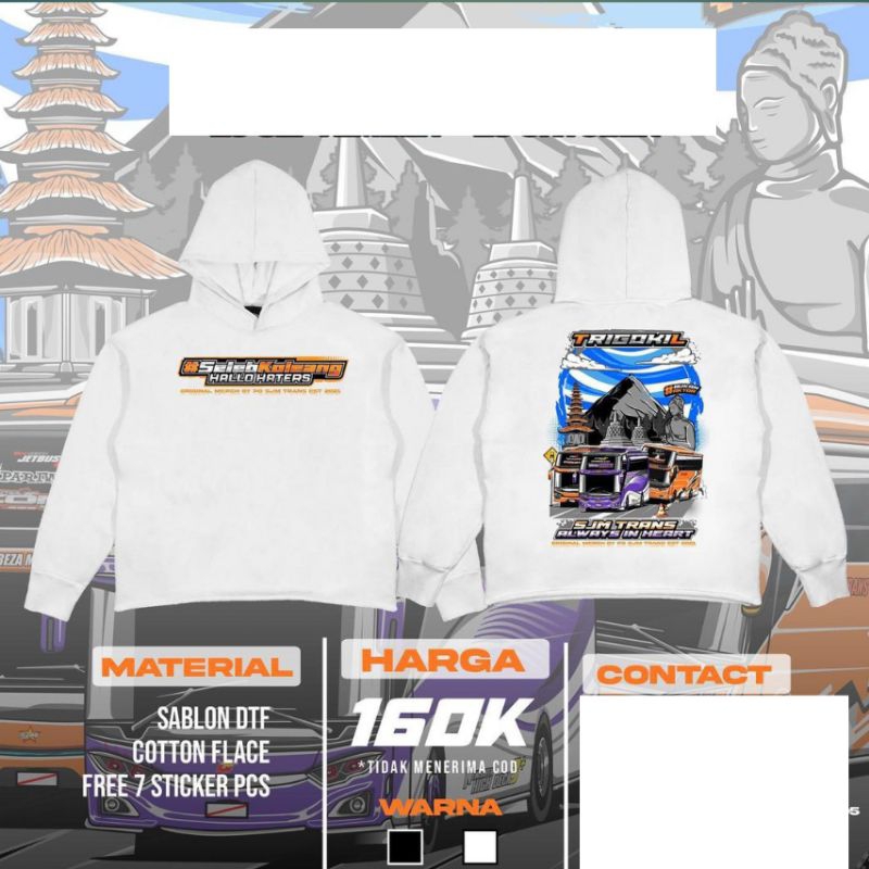 hoodie bus SJM BATOSAI TERLARIS