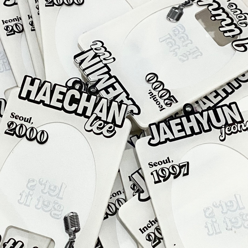 NCT DREAM MEMBER PHOTOCARD PC HOLDER