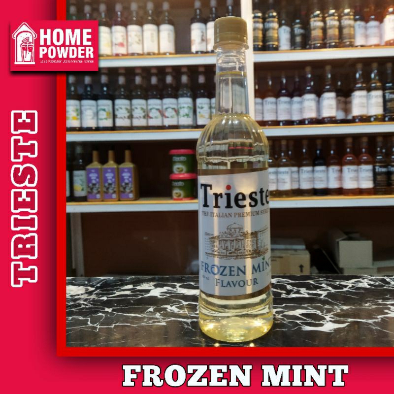 

Syrup Trieste Frozen Mint 650 Ml New Produk