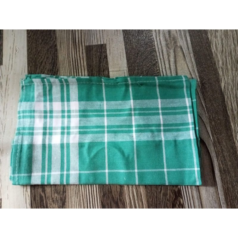 kain serbet warna hijau