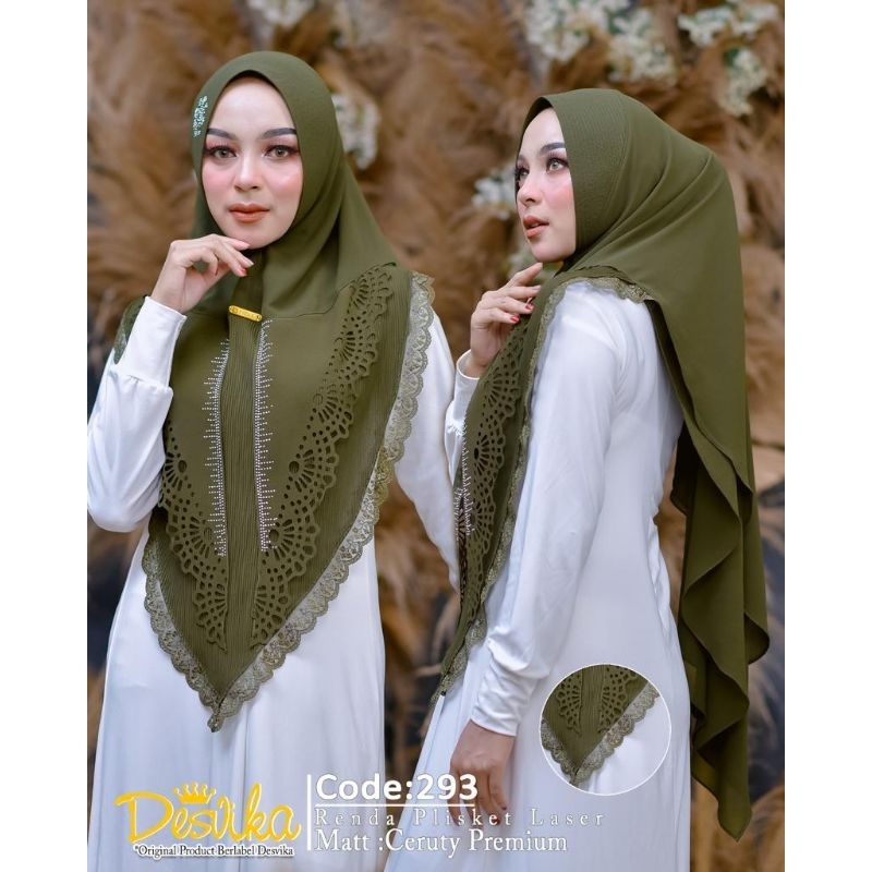 KHIMAR DESVIKA 293 BAHAN CERUTY BABYDOLL ORI DESVIKA