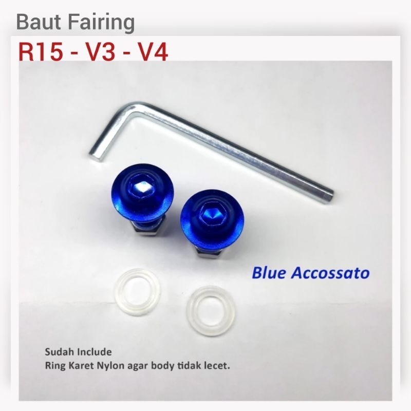 Baut Fairing R15 V3 V4 - Baut Body R15 V3 V4 - Fairing R15 Bolts