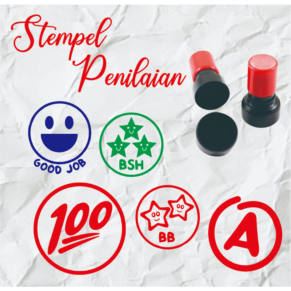 

Stempel Penilaian Anak Lucu Berkarakter