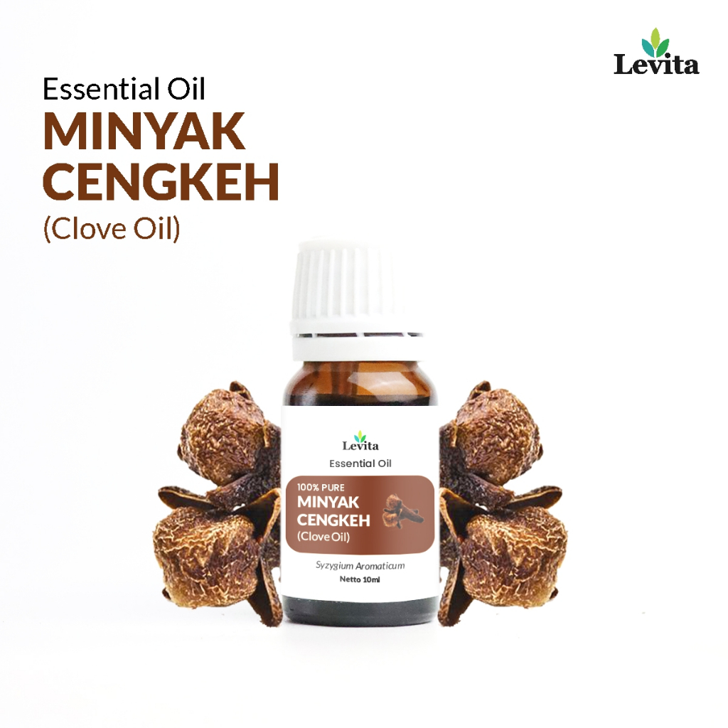 Levita Minyak Cengkeh Murni Clove Oil - Pure Minyak Atsiri Murni Essential Oil Aromaterapi