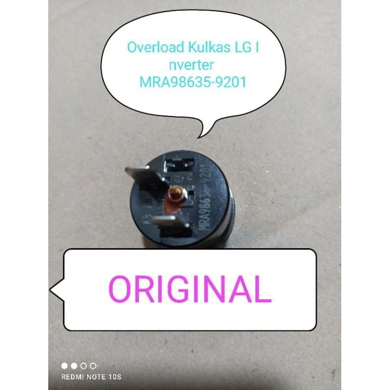 overload KULKAS LG inverter MRA98635-9201 original