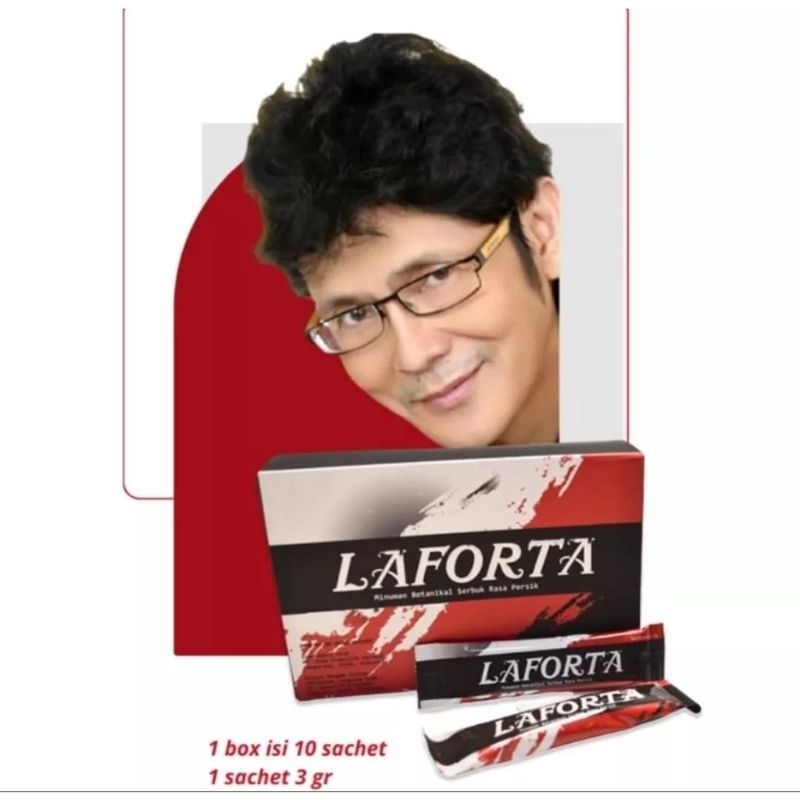 Laforta Original Dr. Boyke Minuman Serbuk original isi 10 sachet Obat Lelaki Stamina Pria Asli Obat 