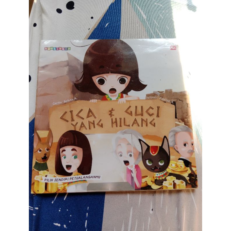 Pilih Sendiri Petualanganmu "Cica dan Guci Yang Hilang"