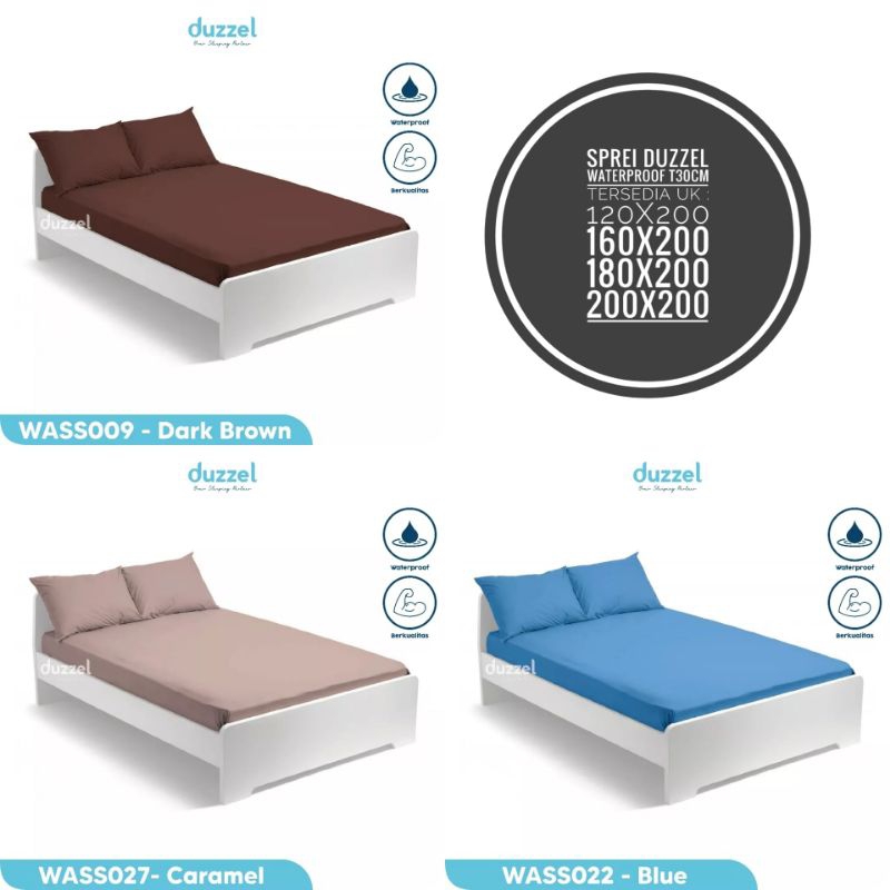 SPREI DUZZEL WATERPROOF TINGGI 30 UK 120,1660,180,200