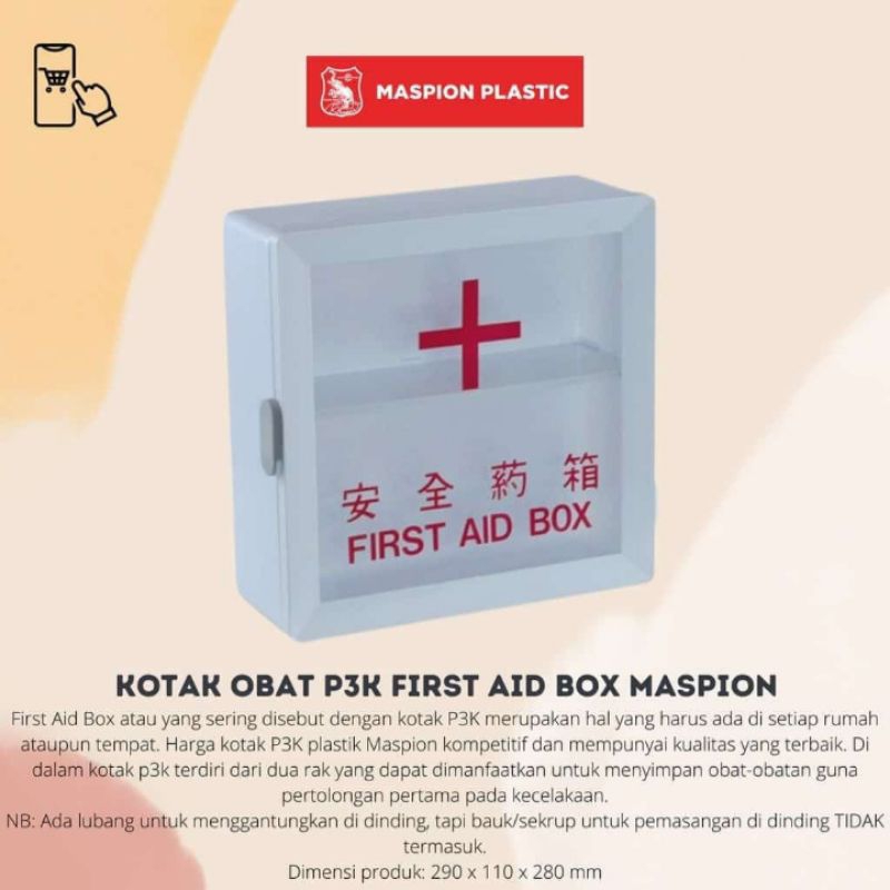 FIRST AID BOX MASPION