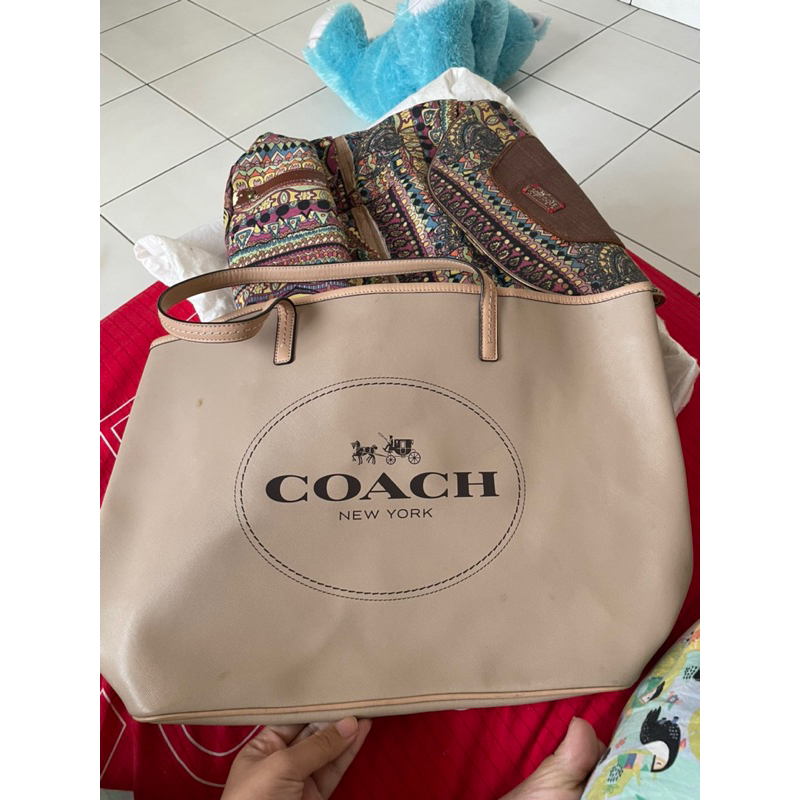 coach totebag original authentici