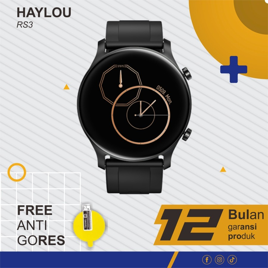 Haylou RS3 LS04 Smartwatch GPS Amoled SpO2 Waterproof