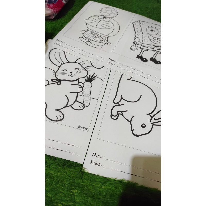 

Kertas Mewarnai (10lembar)