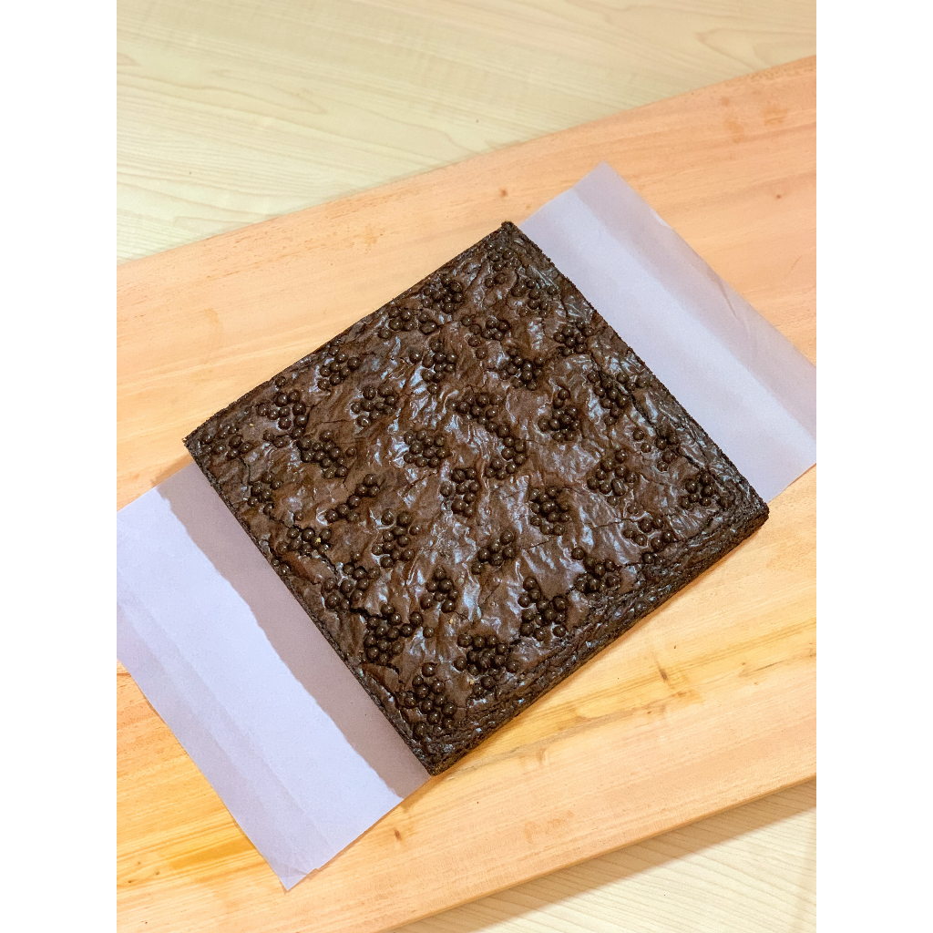 

fudgy brownies chocolate ball