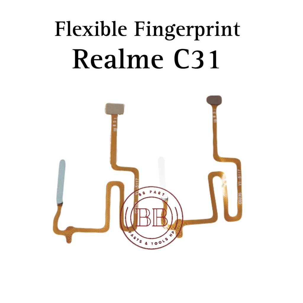 Flexible Fingerprint Realme C31 / RMX3501 - Flexibel Fleksibel Fleksible Fx Tombol Button Sensor Sid