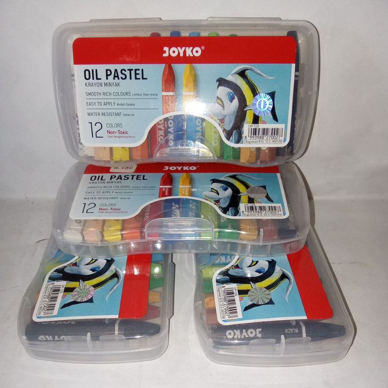

oil pastel 12 colors / krayon minyak 12 warna