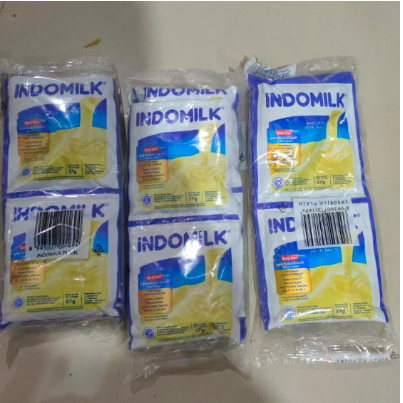 

Indomilk Putih/Coklat Sachet 6x37gr