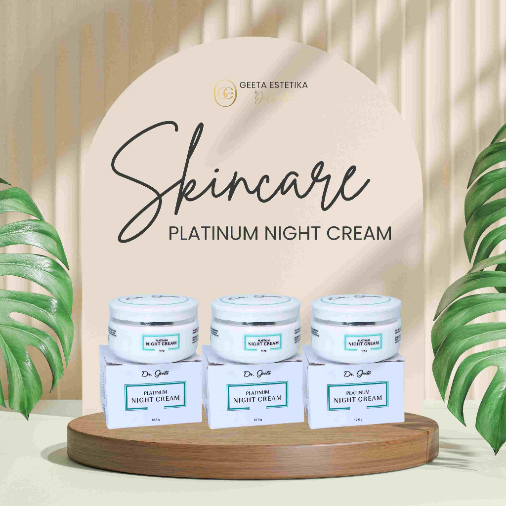 PLATINUM NIGHT CREAM - dr Geeta