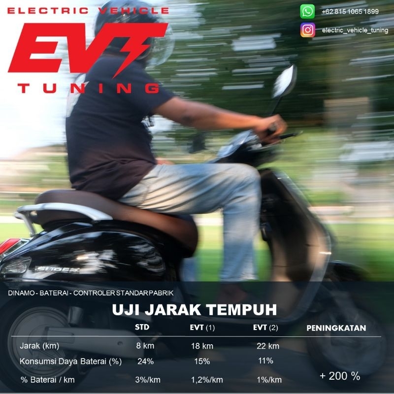 kabel Baterai SLA  motor listrik sepeda listrik EVT 72 VOLT upgrade kabel baterai penambah tenaga da