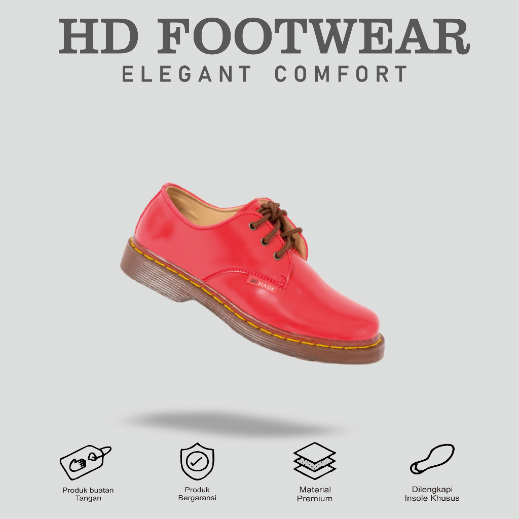 Hdfootwear - Hdfootwear - Sepatu Dr.Martens Real Leather Ankle Boots Crusty Couple Boots low men wom