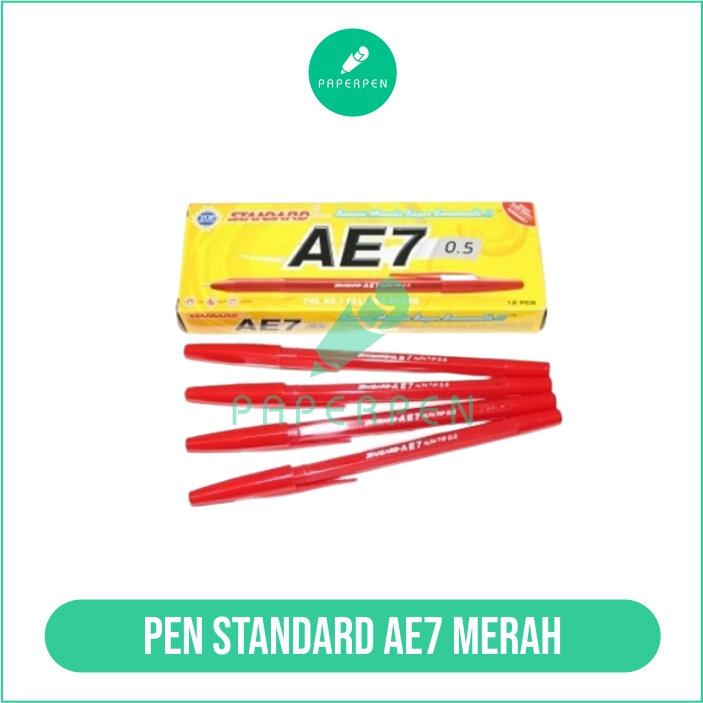 

1 Lusin Bulpoin Standard Ae7 Merah