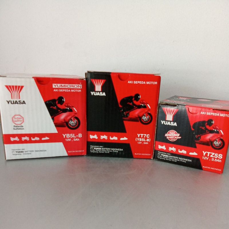 Aki Yuasa YTZ5S,YT7C,YB5LB ORI 1000%