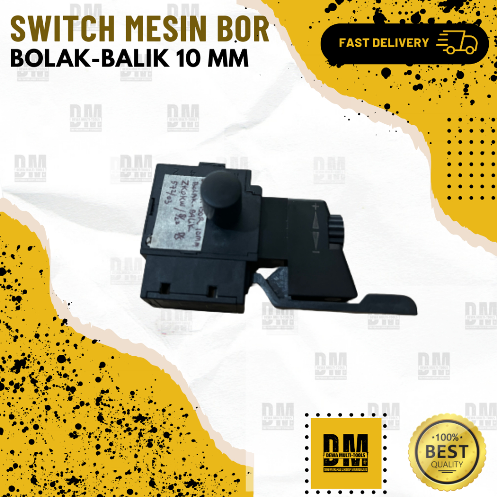 Saklar On Off Switch Mesin Bor Modern 10mm Bolak Balik