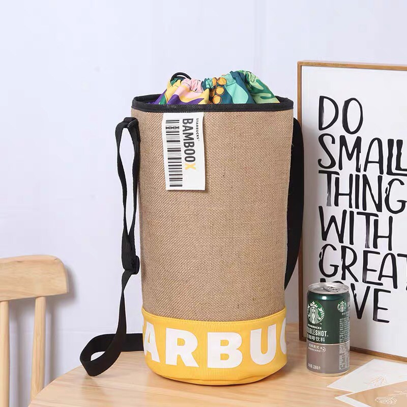 Starbucks Sling Bag Bamboo Reuseable Bag