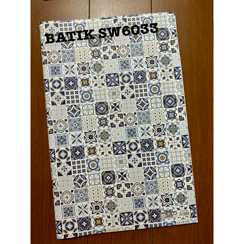 

Kertas kado sansan wawa/sanwa BATIK SW6033