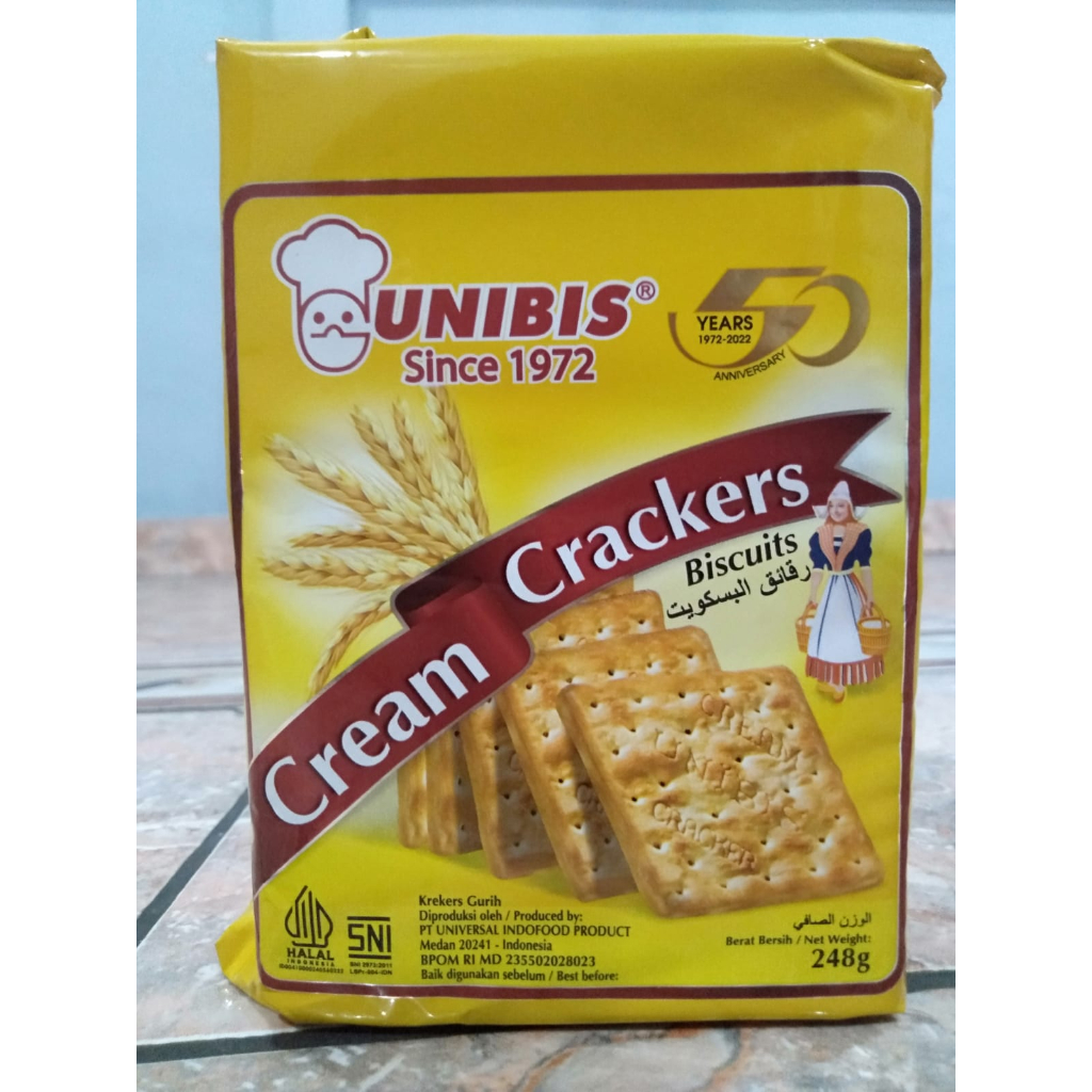 

UNIBIS CREAM CRACKERS BISCUITS