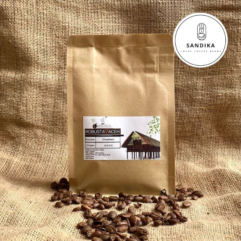 

SANDIKA Kopi Gayo Robusta Aceh Gayo Coffee 250gr