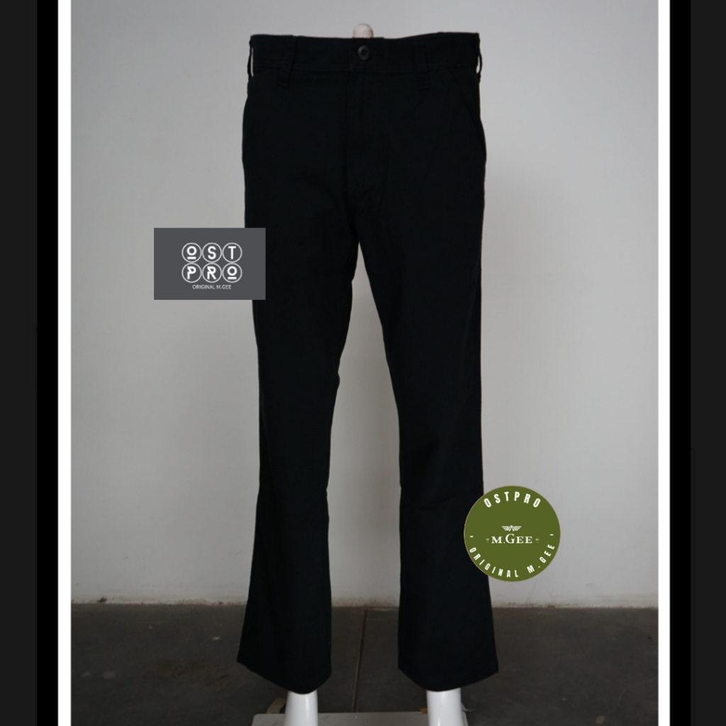 Celana MGEE Original - Celana Panjang Chinos Original MGEE Forza 046 Black