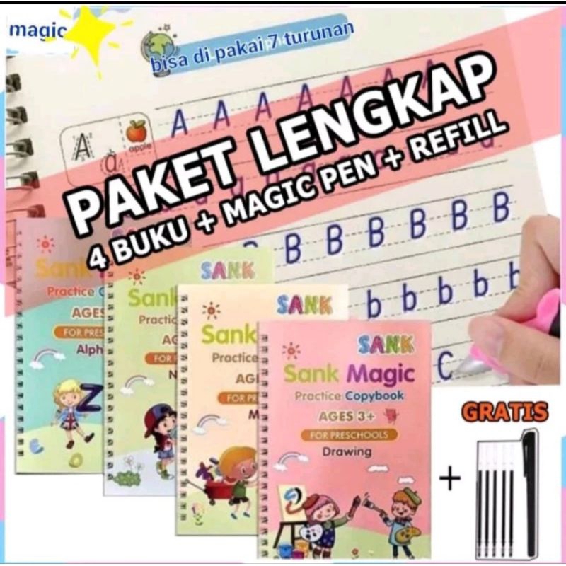 BUKU MAGIC / BUKU BELAJAR ANAK