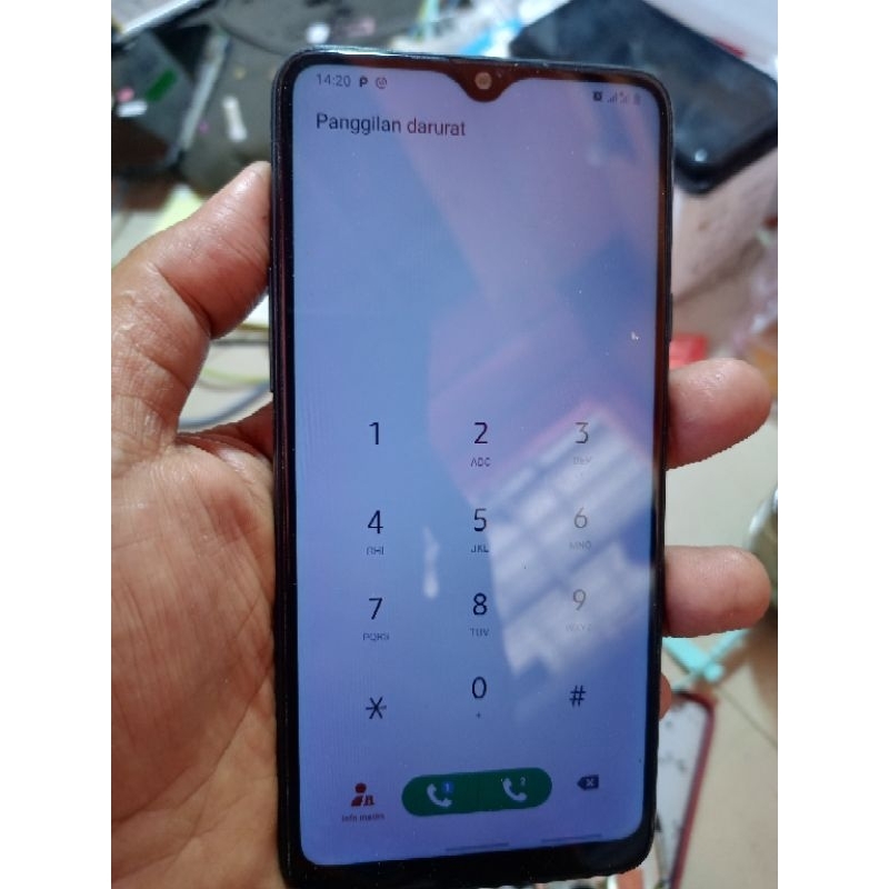 MESIN SAMSUNG A20S ORI CABUTAN TESTED (LCD HANYA BUAT TEST)