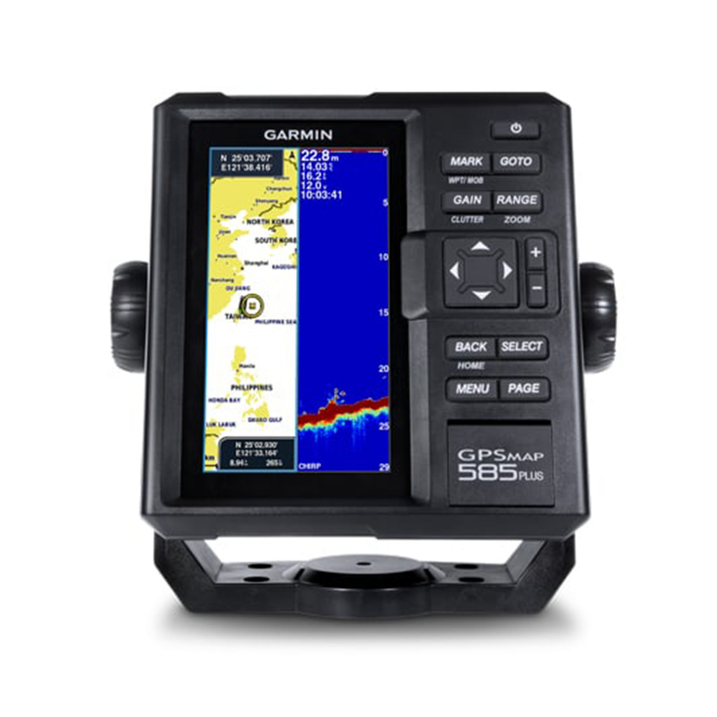 GPS 585 Plus Garmin Maps Peta Navigasi Fish Finder Garansi TAM - +GT20-TM
