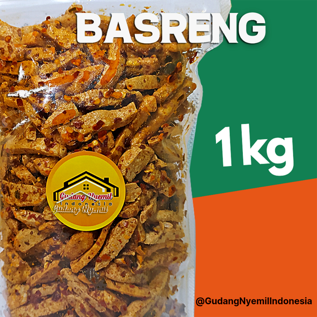 

Basreng Extra Pedas Daun Jeruk 1 kg Gudang Nyemil Indonesia