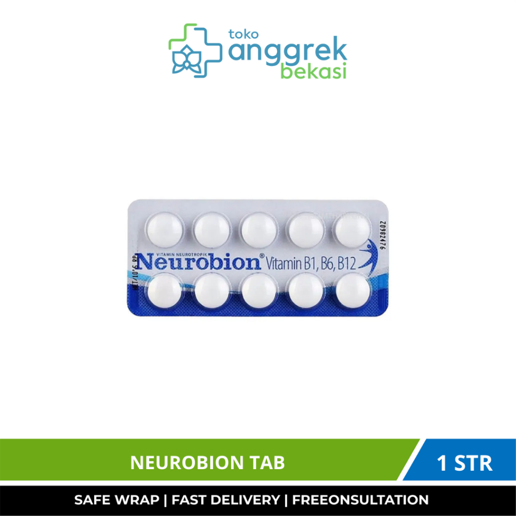 NEUROBION 10 TABLET PUTIH/VITAMIN B COMPLEX/MENGATASI KRAM OTOT