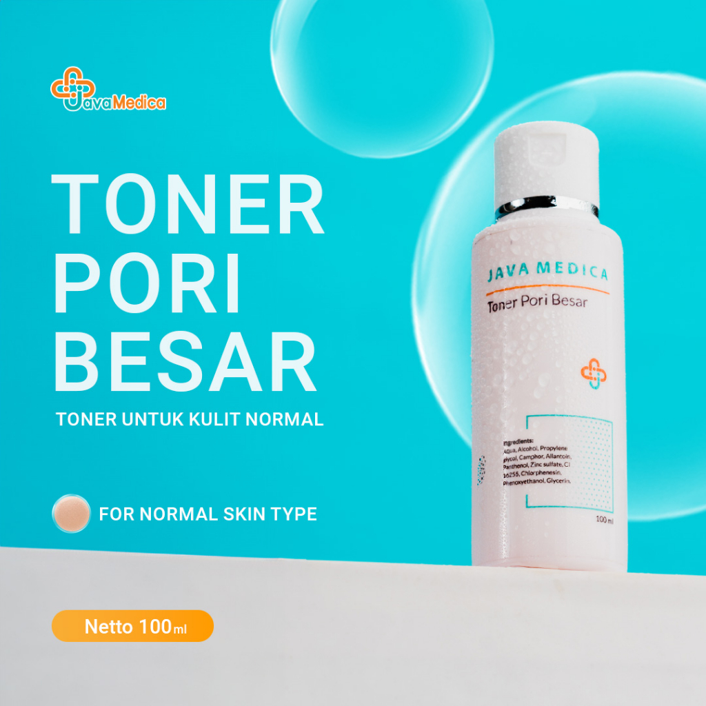 Toner Pori Besar Java Medica  -Toner Penyegar Kulit Wajah Pori-Pori Besar
