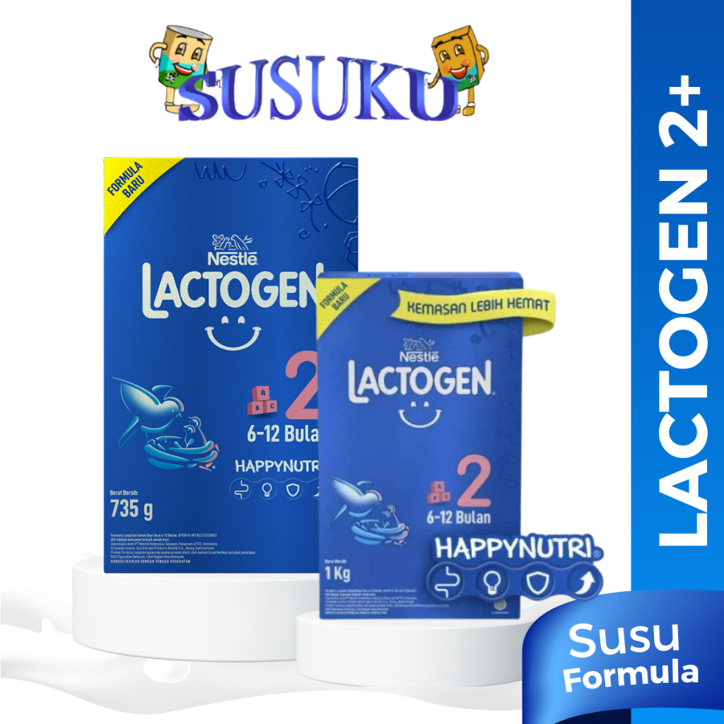 

Lactogen 2 (6-12 bulan) 735gr/1000gr