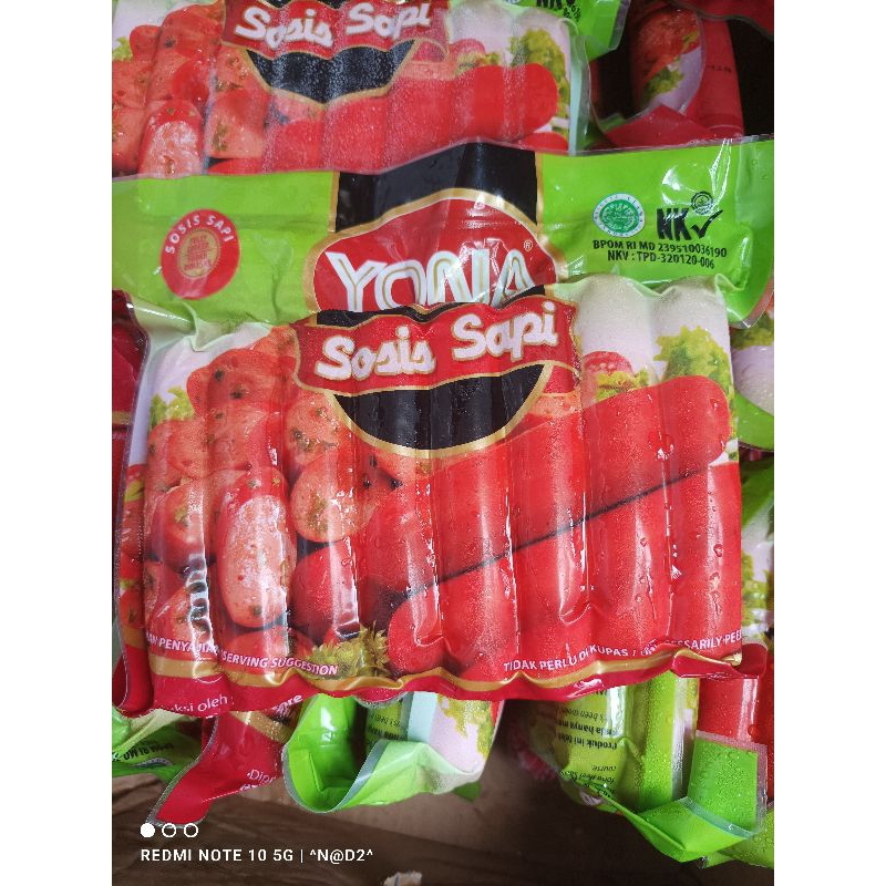 

Sosis Sapi Merah Yona 450gr