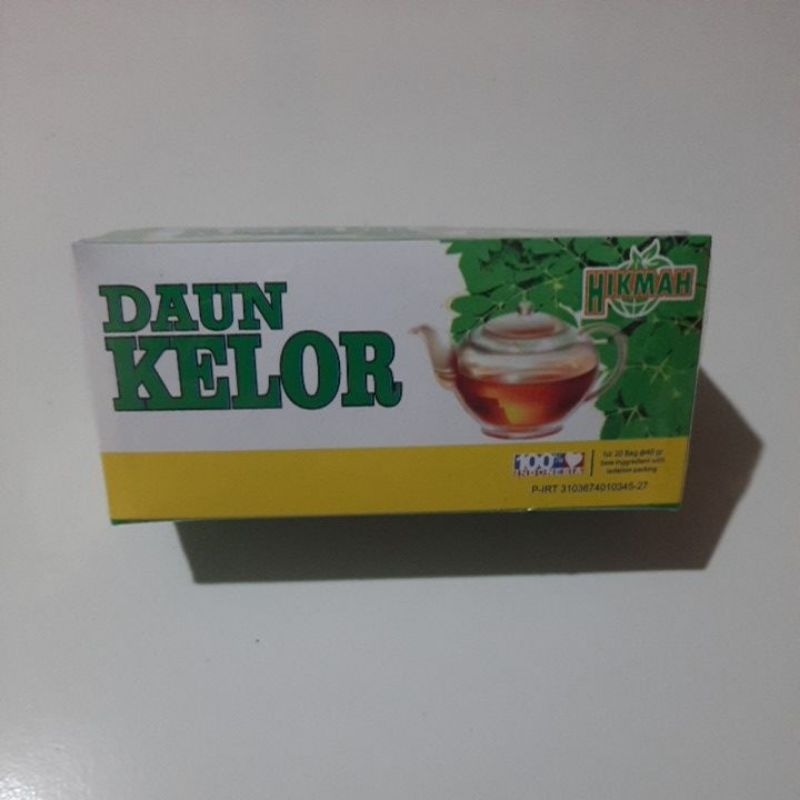 

teh celup daun kelor