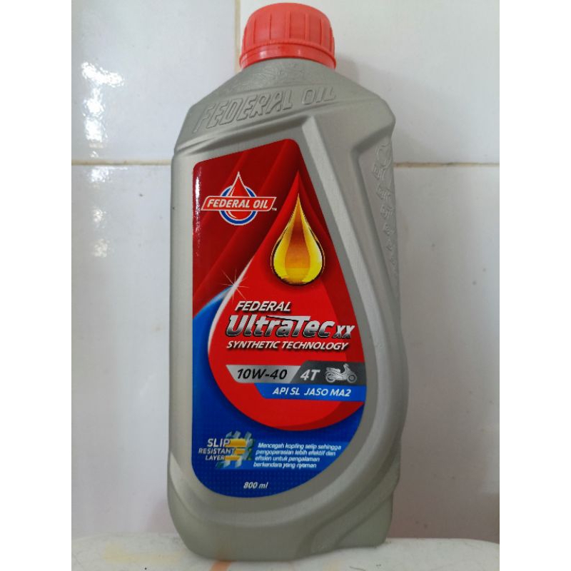 Oli Mesin FEDERAL ULTRATEC XX 10W40 800ML