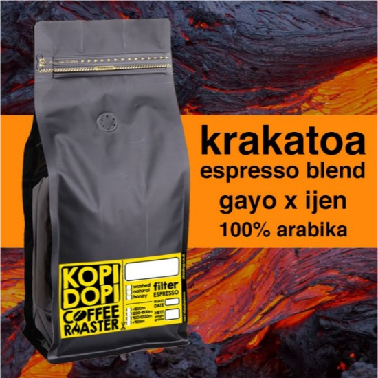 

KRAKATOA Espresso Blend Kopi Susu Full Arabika Aceh Gayo Ijen Java