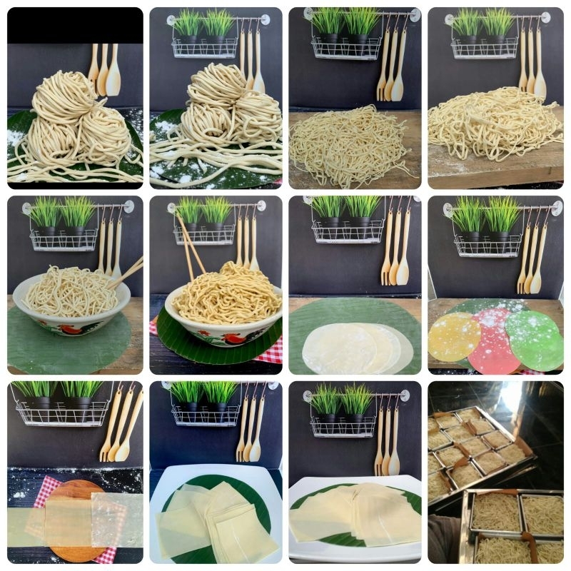 Kulit Dimsum Kotak 8cm x 8cm Warna Putih Kulit Siomay Gyoza Kotak Isi 55 lembar Enak Halal Tipis Fresh