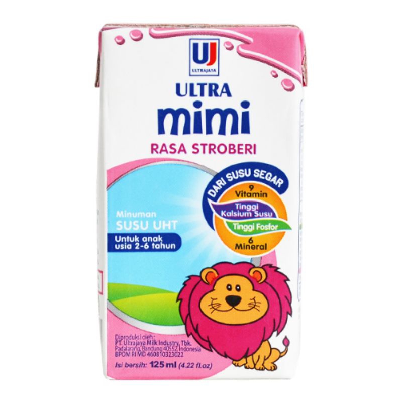 

SUSU ULTRA MIMI 125 ML STRAWBERRY