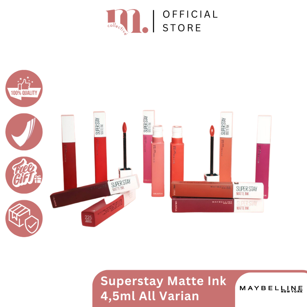 MAYBELLINE Superstay Matte Ink 30+ Shades