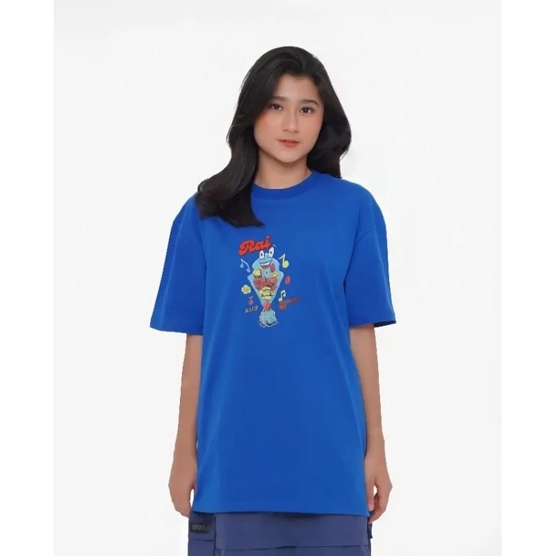 Kaos Jkt48 Vol.4 Emoji Series T-Shirt jkt48 | JKT48 Raisha Blue