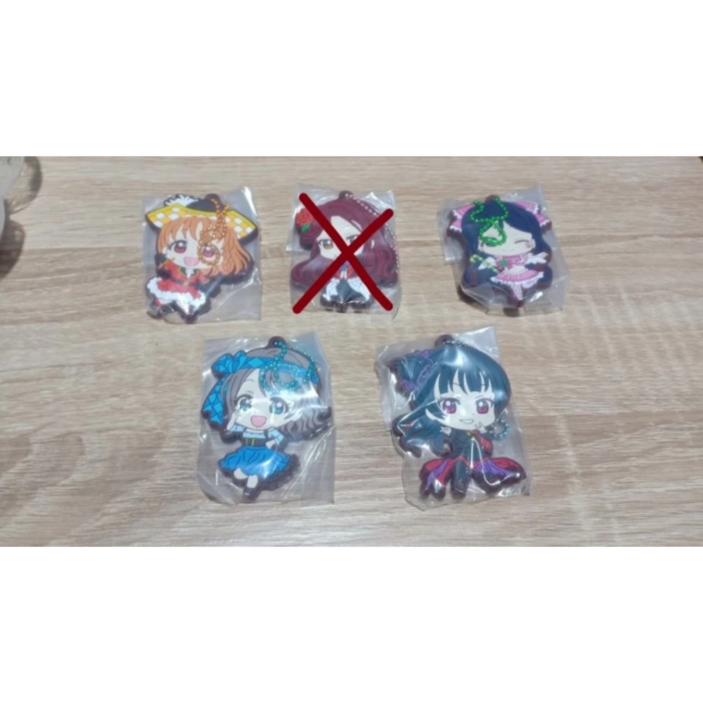 LoveLive Sunshine Aqours rubber strap 1