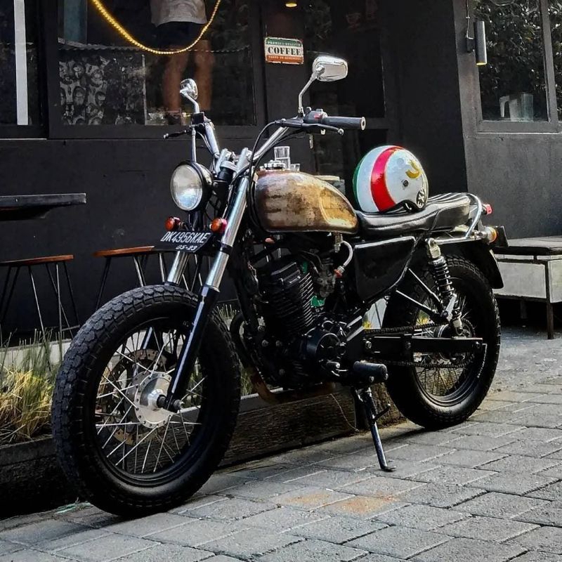 setang tracker camar _ stang custom, japstyle, Brat style, britis, tracker,stang harley, Chopper,bob